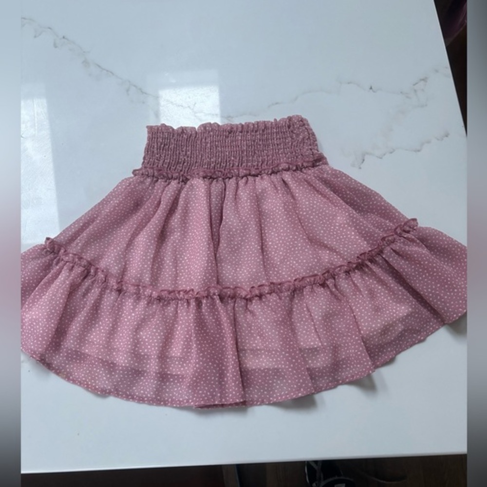 Altered state xs ruffle skirt